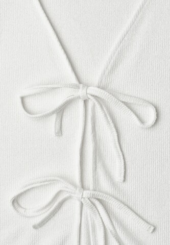 STREET ONE Knit Cardigan in White
