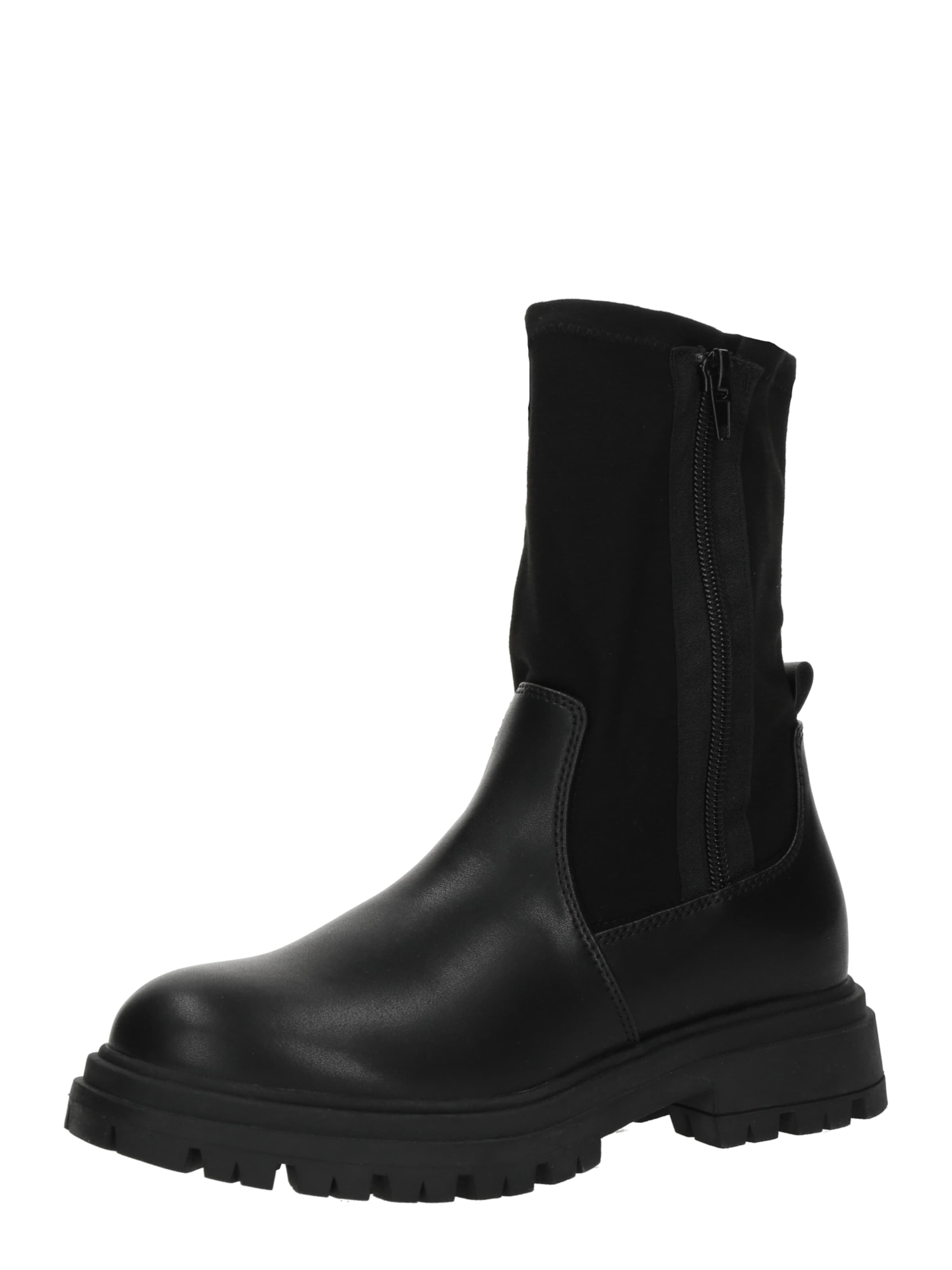 Calvin Klein Ботуши в черно: отпред