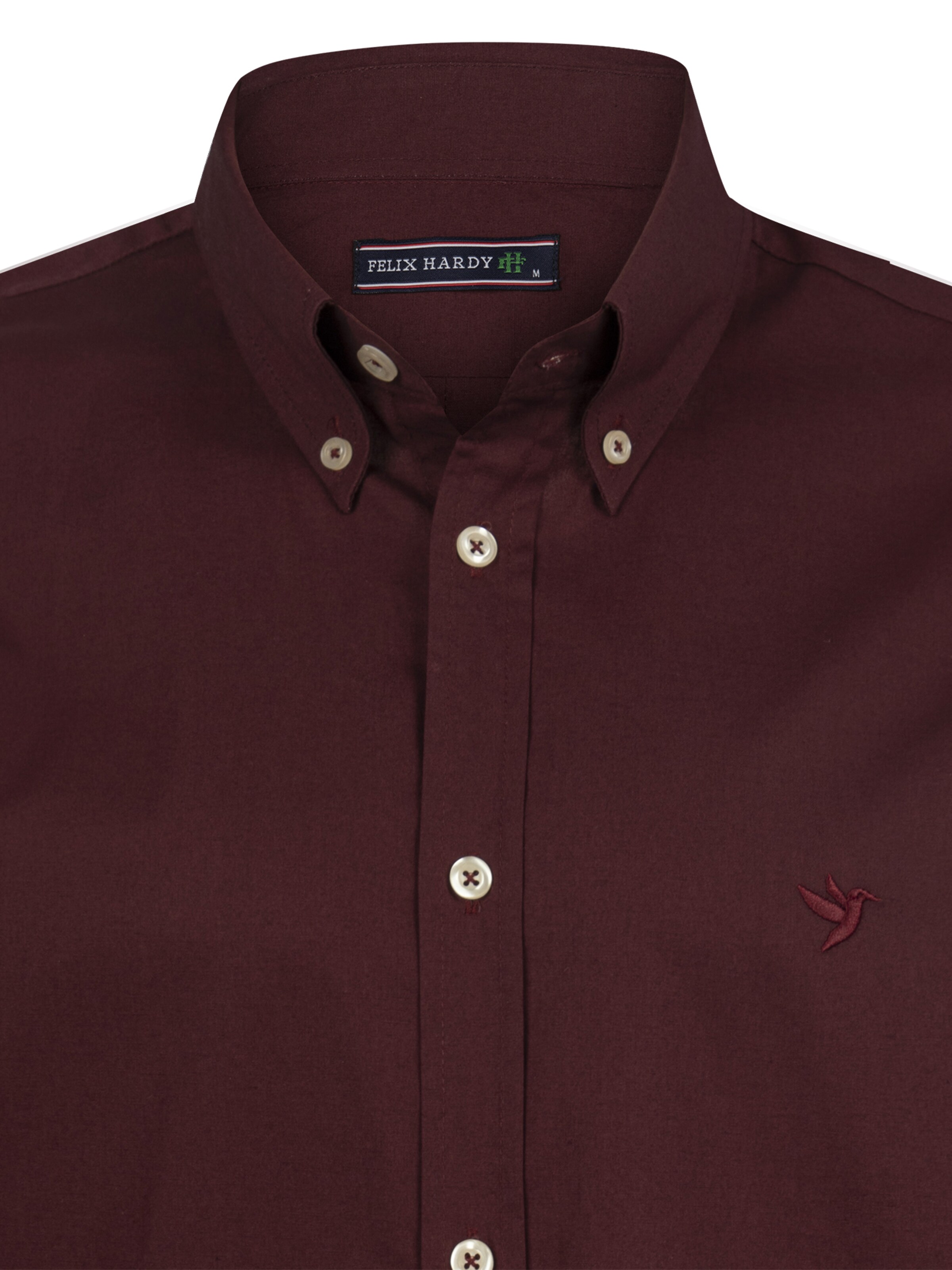 Felix Hardy Regular Fit Hemd in Rot