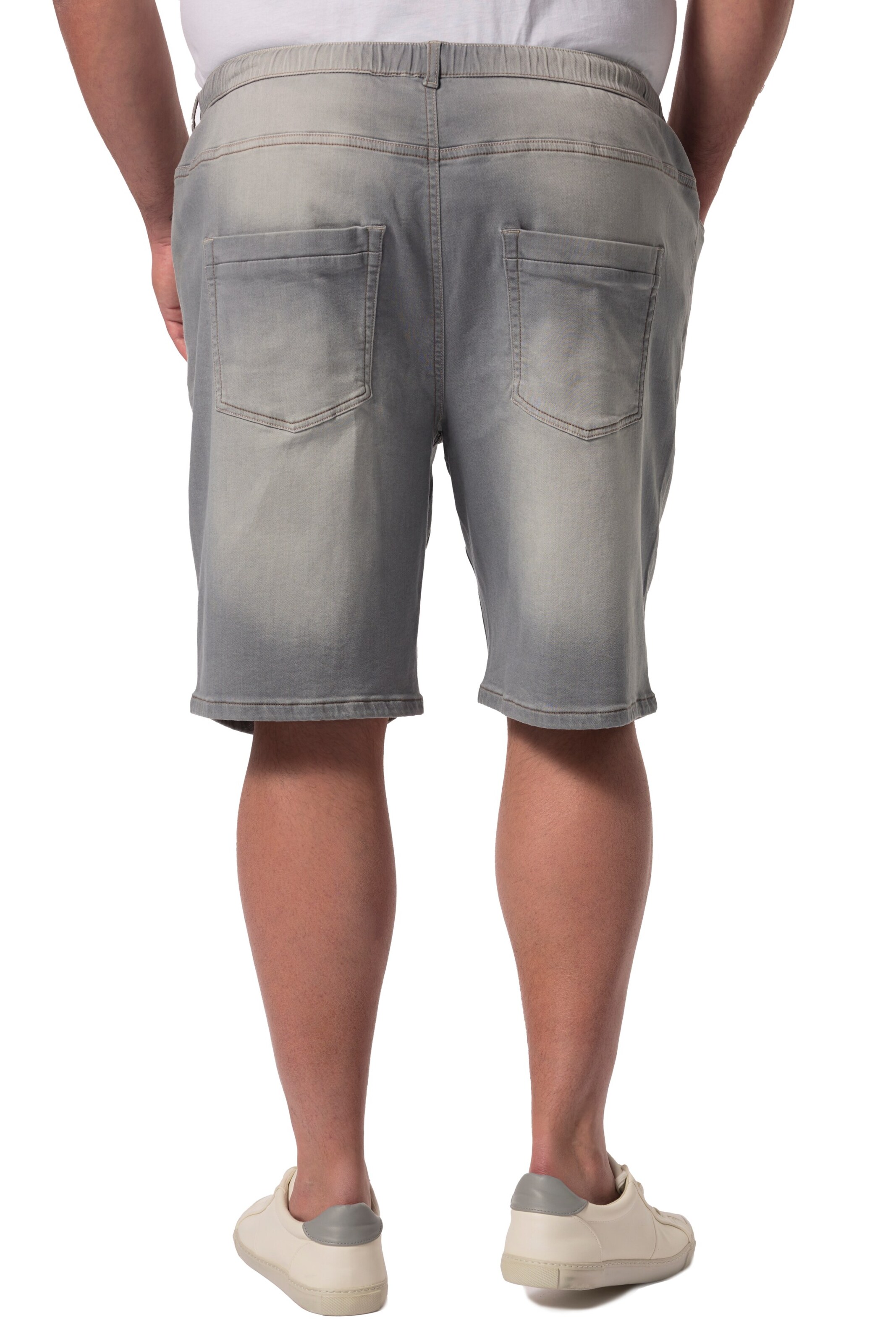 Men Plus Regular Jeans in Grey