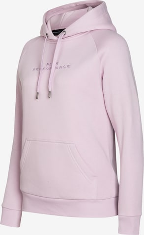 PEAK PERFORMANCE Kapuzensweatshirt in Pink