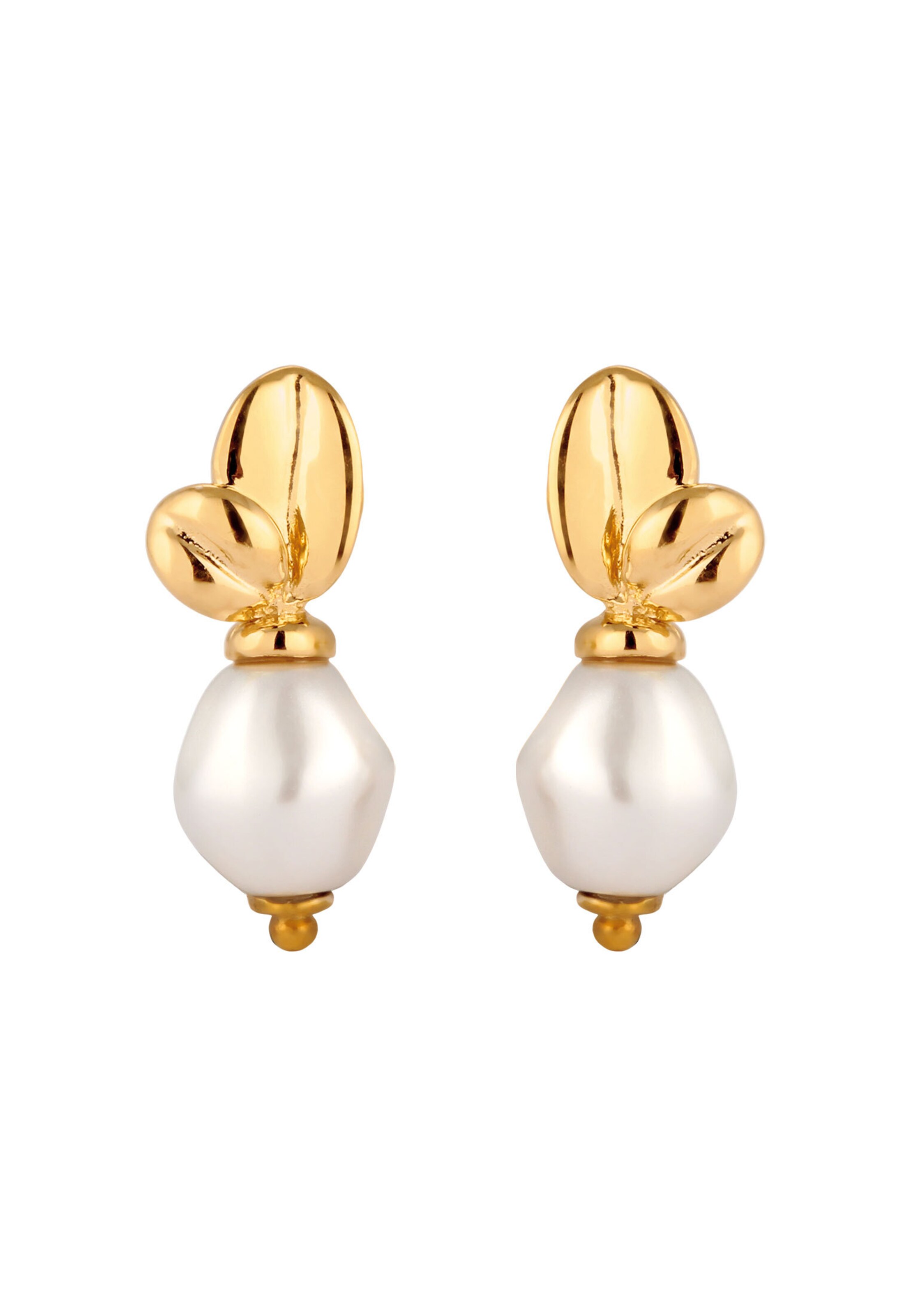 ELLI PREMIUM Oorbellen 'Perle' in Goud