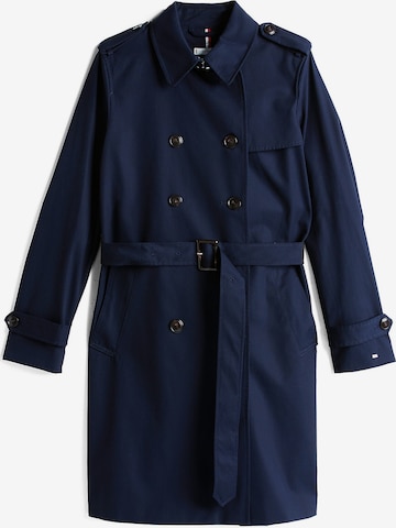 TOMMY HILFIGER Between-seasons coat in Blue: front