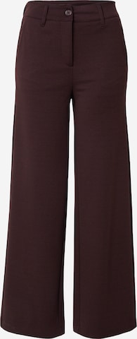 Soyaconcept Wide leg Trousers 'Daniela 9' in Brown: front