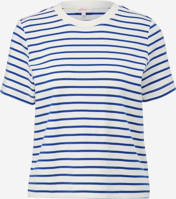 T-shirt s.Oliver en bleu : devant