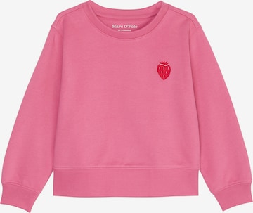 Marc O'Polo Sweatshirt in Pink: front