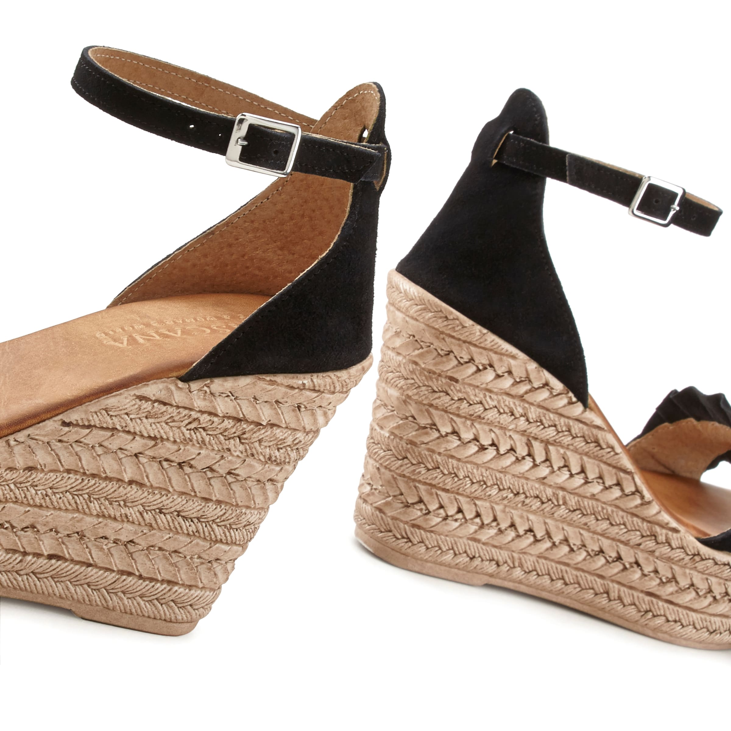 LASCANA Sandály – černá