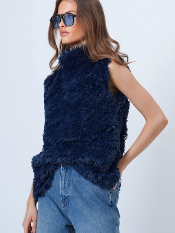 Trend Alaçatı Stili Πουλόβερ σε μπλε