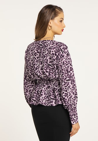 faina Blouse in Purple