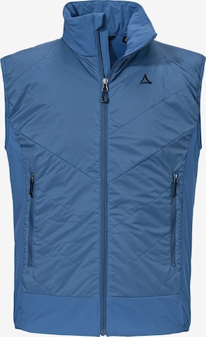 Gilet 'Hiking Hybrid Vt' Schöffel en bleu : devant