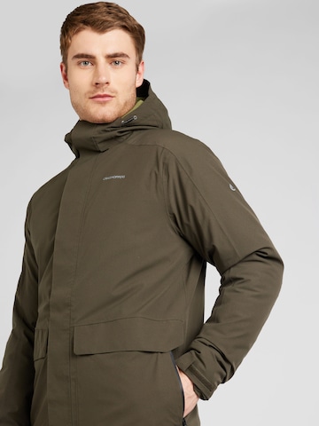 CRAGHOPPERS - Regular Fit Casaco outdoor 'Lorton' em verde