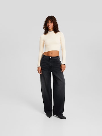 Bershka Pullover in Beige