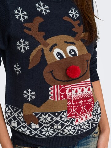 ONLY Свитер 'ONLXmas' в Синий