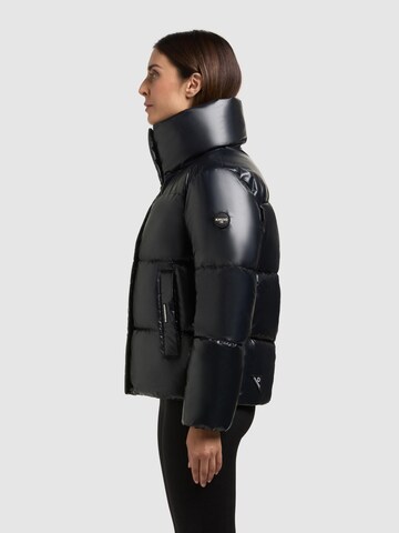 khujo Winterjacke 'Rinja2 Shiny' in Blau