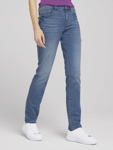 Coupe slim Jean 'Alexa' TOM TAILOR en bleu