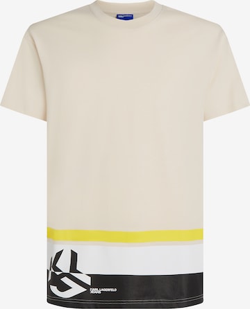 KARL LAGERFELD JEANS - Camiseta ' ' en gris: frente