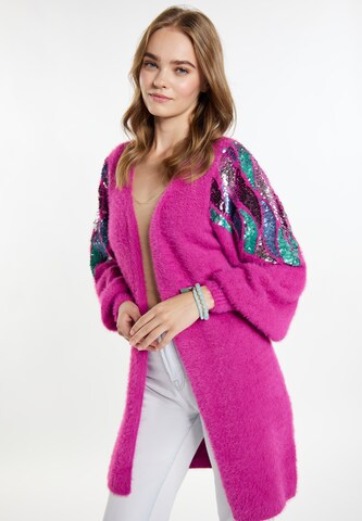 IZIA Knit cardigan in Pink