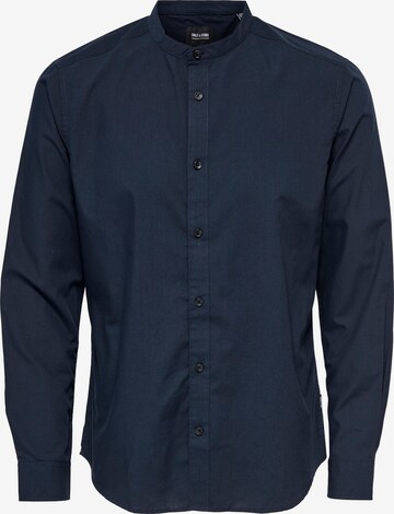 Only & Sons Slim fit Overhemd 'Sane' in Blauw: voorkant