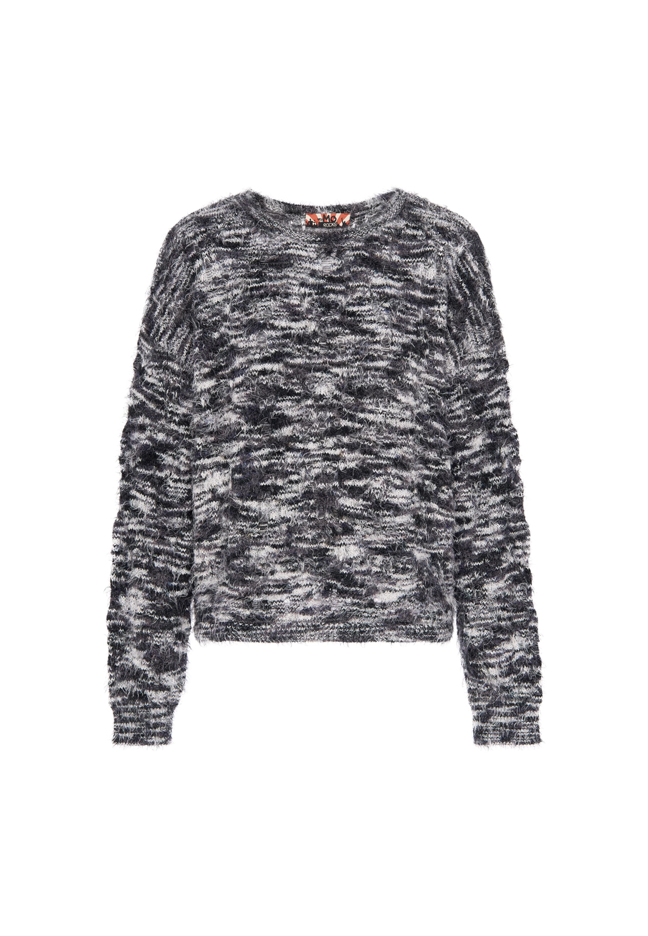 Pull-over myMo ROCKS en noir : devant