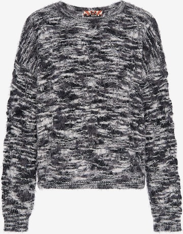 Pull-over myMo ROCKS en noir : devant