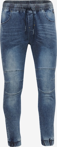 Slimfit Jeans di KOROSHI in blu: frontale