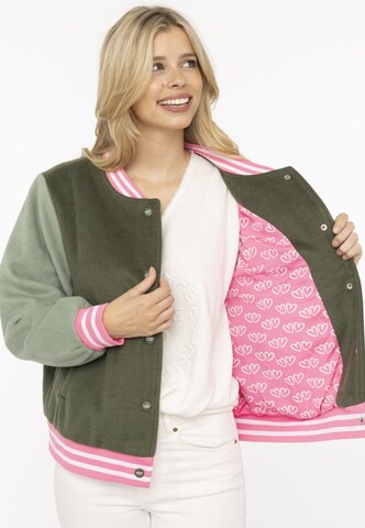 Veste de sport Zwillingsherz en vert