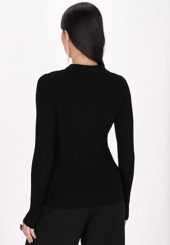 faina - Cárdigan en negro