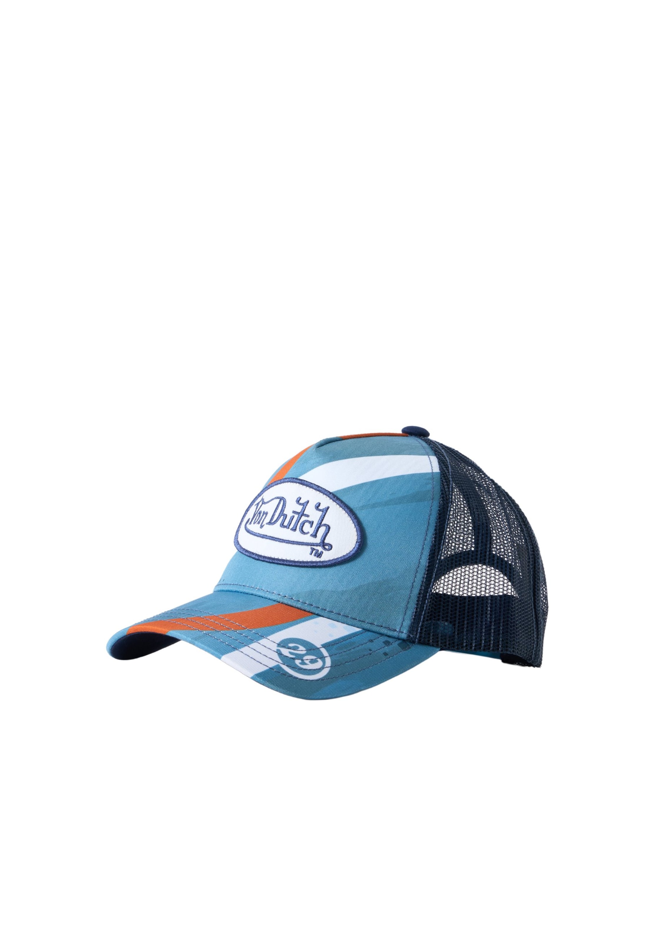 Von Dutch Cap 'Subl' in Blau: Vorderseite