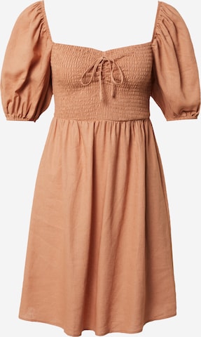 Daahls by Emma Roberts exclusively for ABOUT YOU Dress 'Tilda' in Brown: front