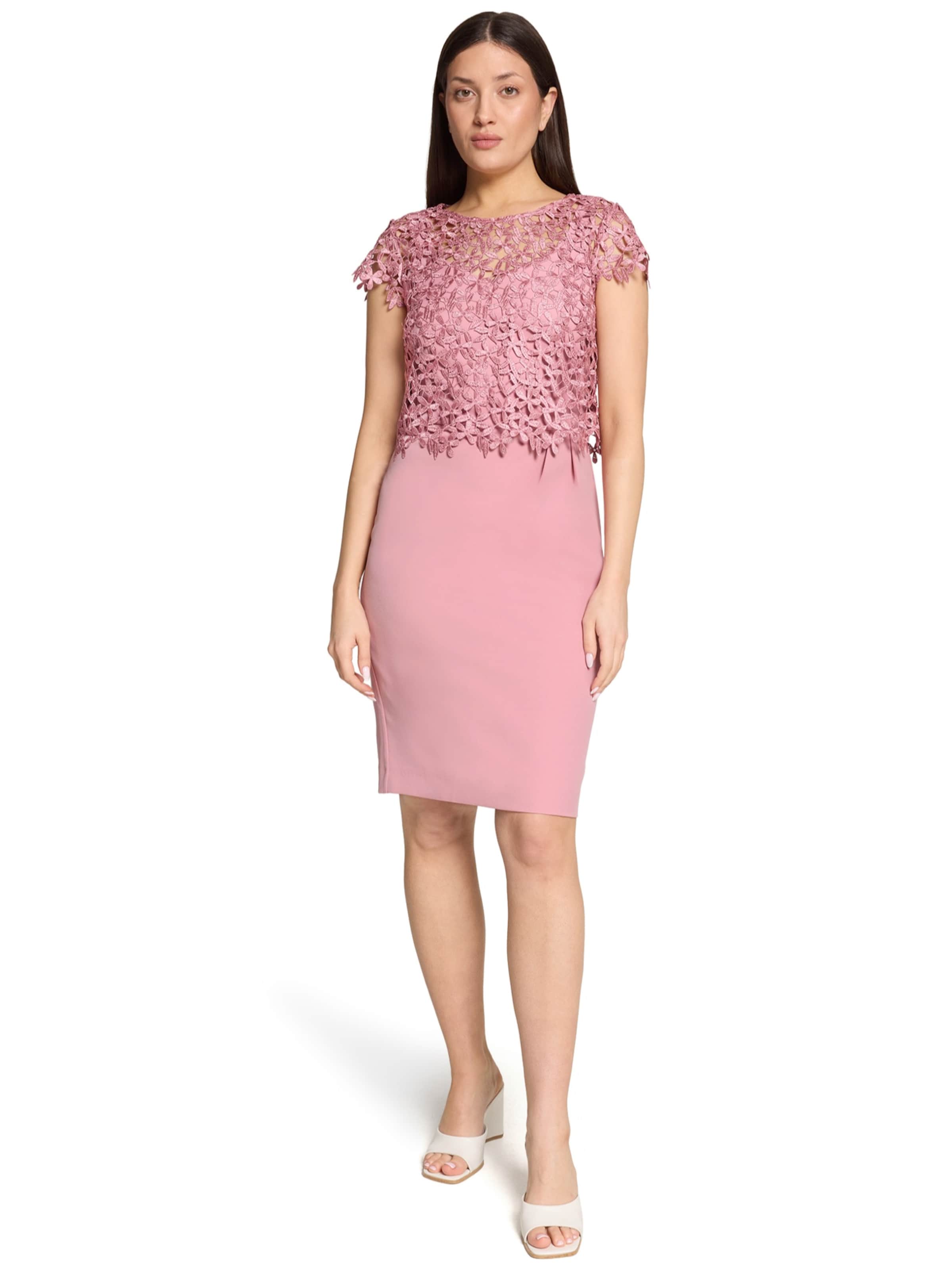 Vera Mont Kokteilové šaty - Ružová: predná strana