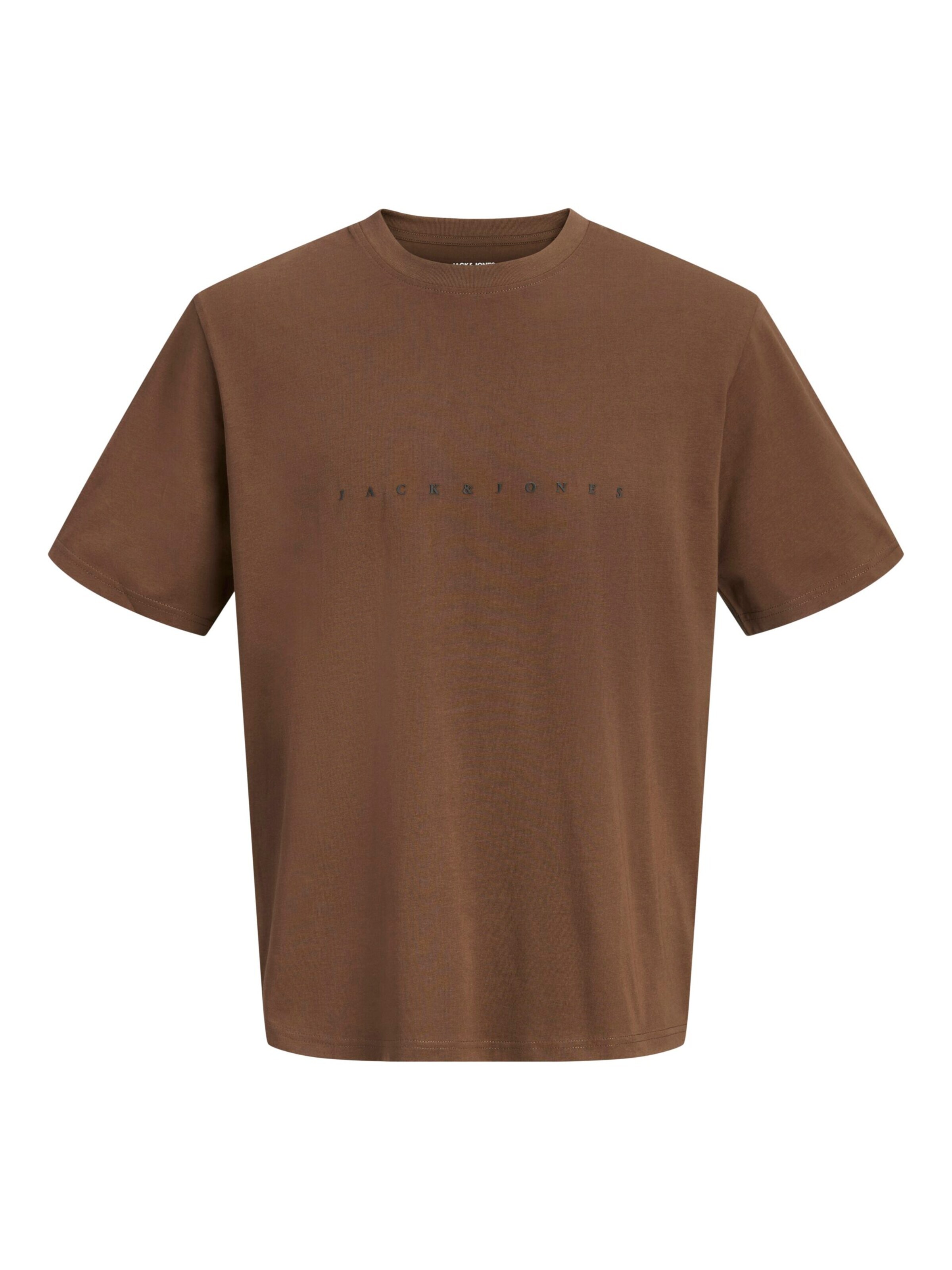 JACK & JONES Shirt in Brown: front