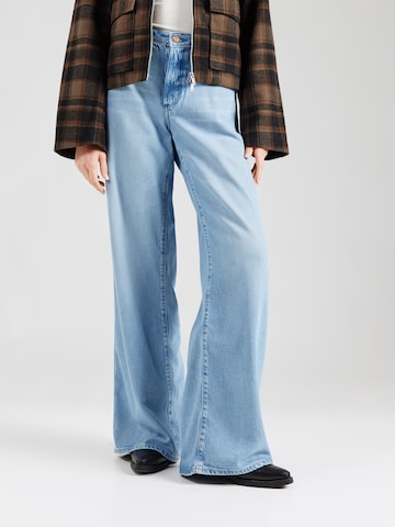 WRANGLER Wide leg Τζιν 'WORLD WIDE' σε μπλε: μπροστά