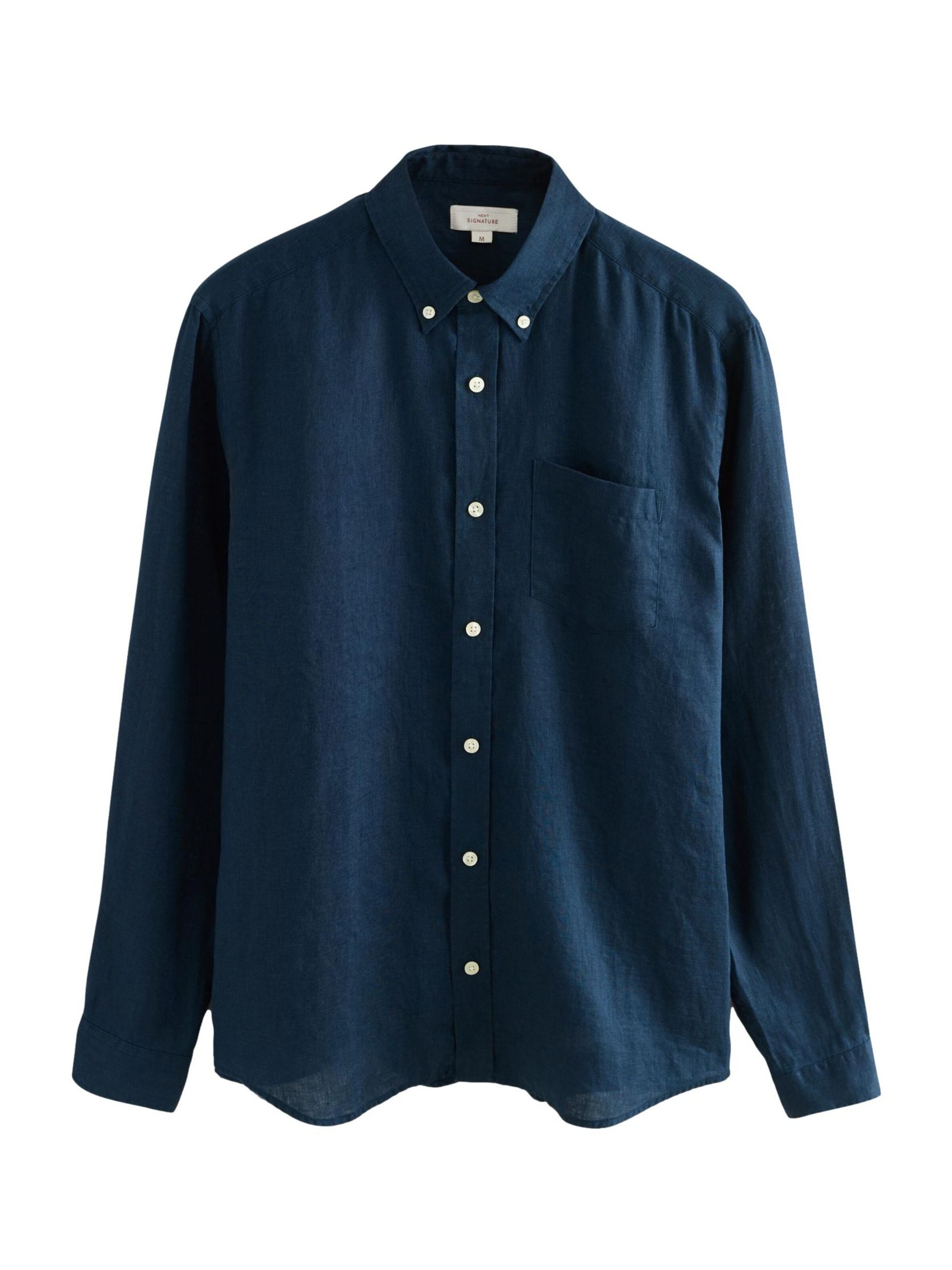 NextRegular Fit Košulja - plava boja: prednji dio