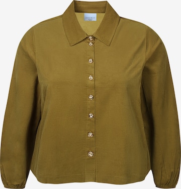 Zhenzi Tussenjas 'Laney 1474' in Groen: voorkant