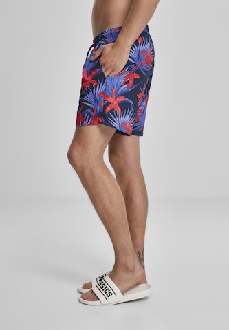 Urban Classics Zwemshorts in Blauw