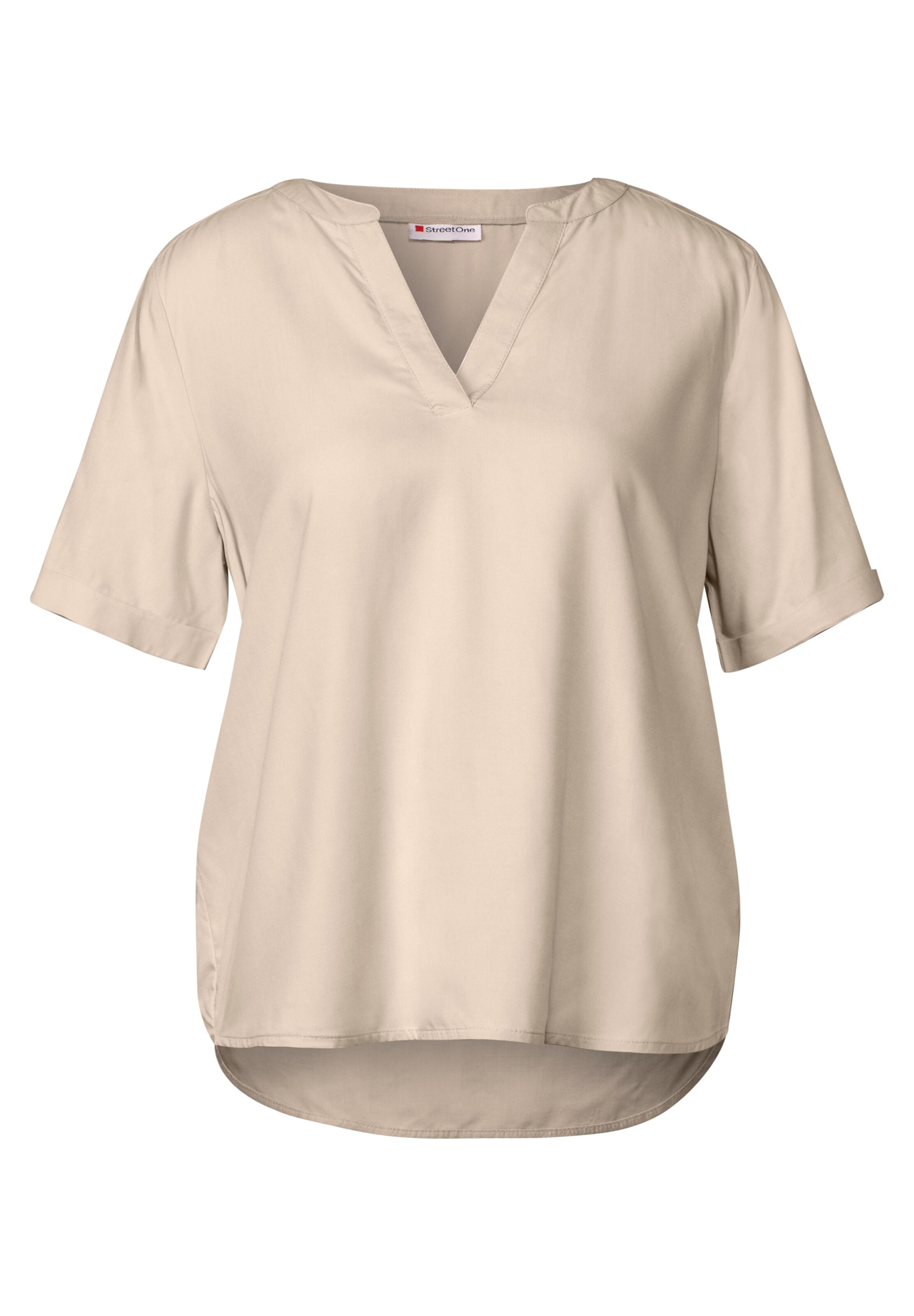 STREET ONE Blouse in Beige: front