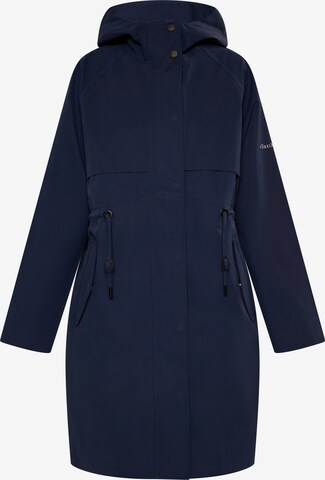 DreiMaster Klassik Raincoat in Blue: front