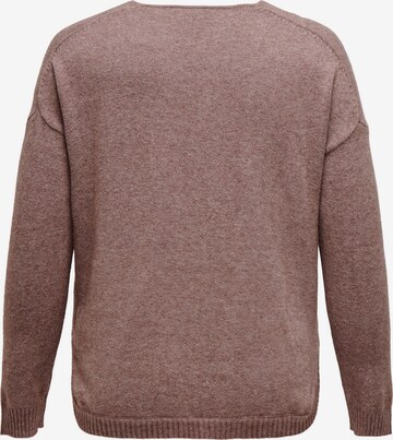 ONLY Carmakoma Sweater 'Margareta' in Pink