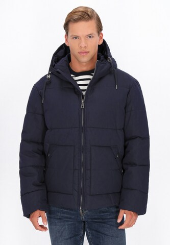 Veste mi-saison DreiMaster Maritim en bleu : devant