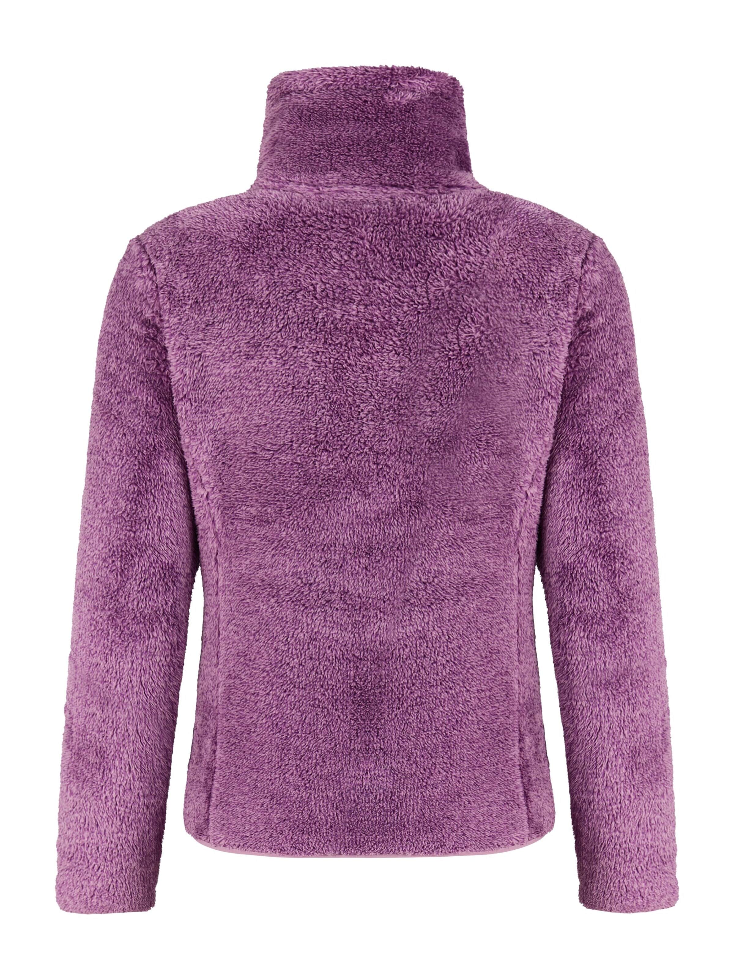 PROTEST Fleece Jacket 'RIRI' in Purple
