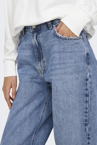 ONLY Wide Leg Jeans i blå