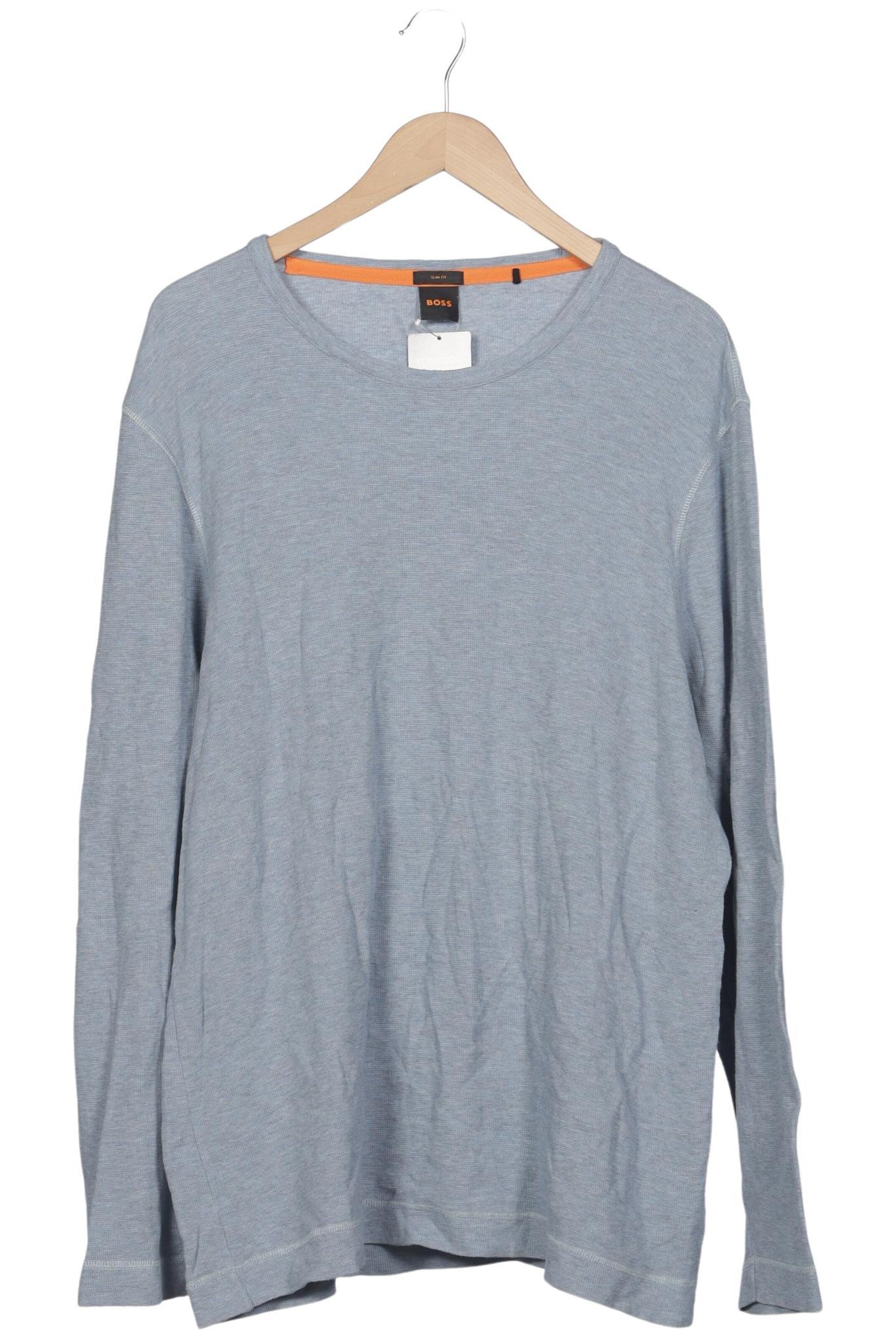 BOSS Orange Sweater & Cardigan in 4XL in Blue: front