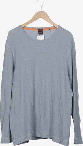 BOSS Orange Sweater & Cardigan in 4XL in Blue: front