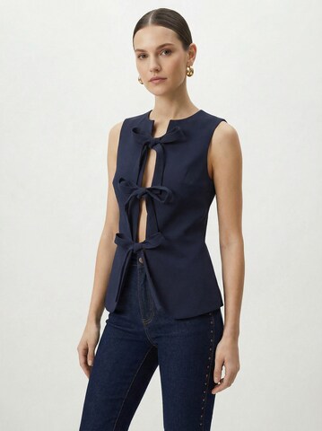 Hoermanseder Τοπ σε μπλε: μπροστά