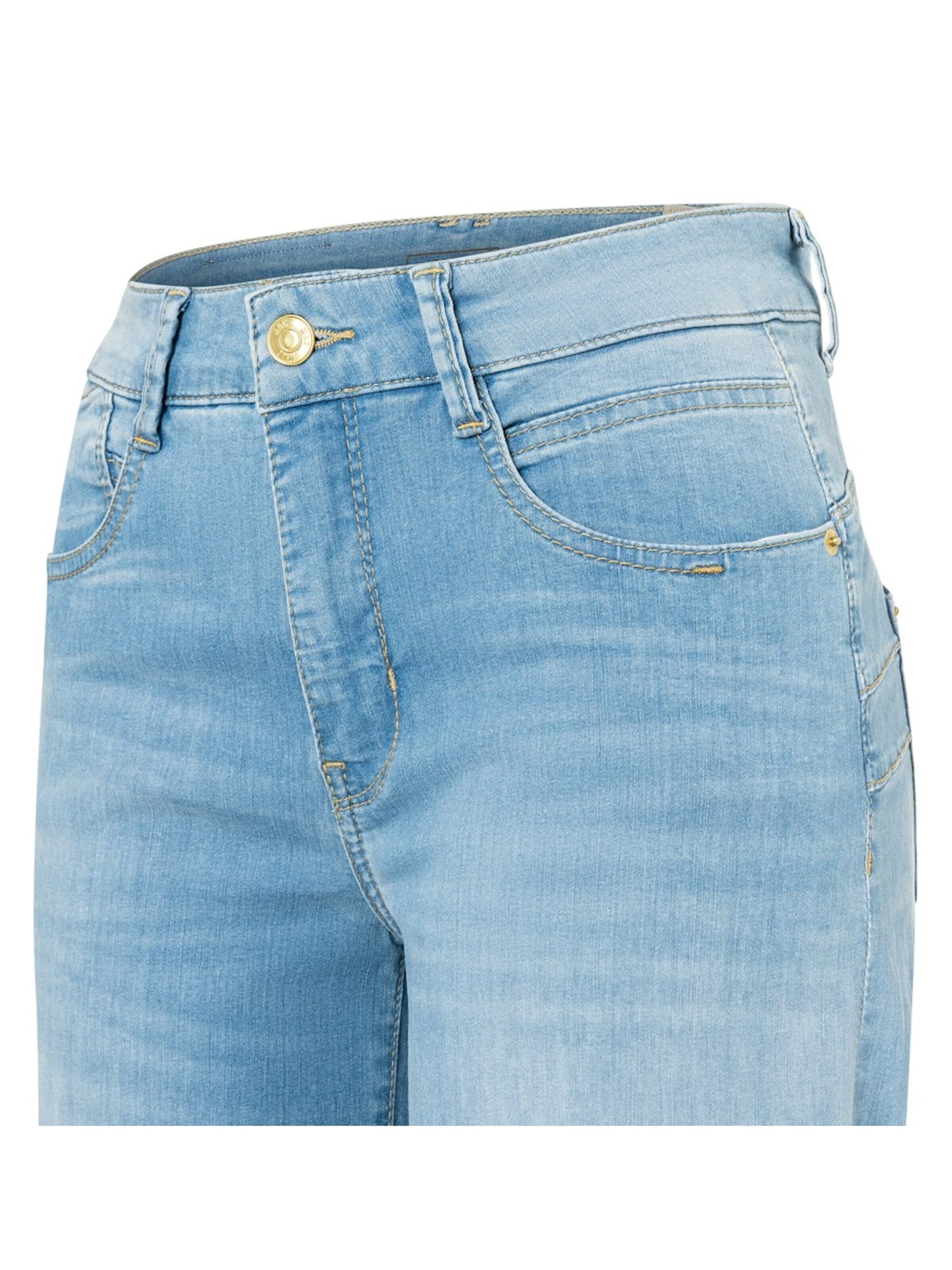 MAC Baggy Jeans 'Rich palazzo' in Blauw