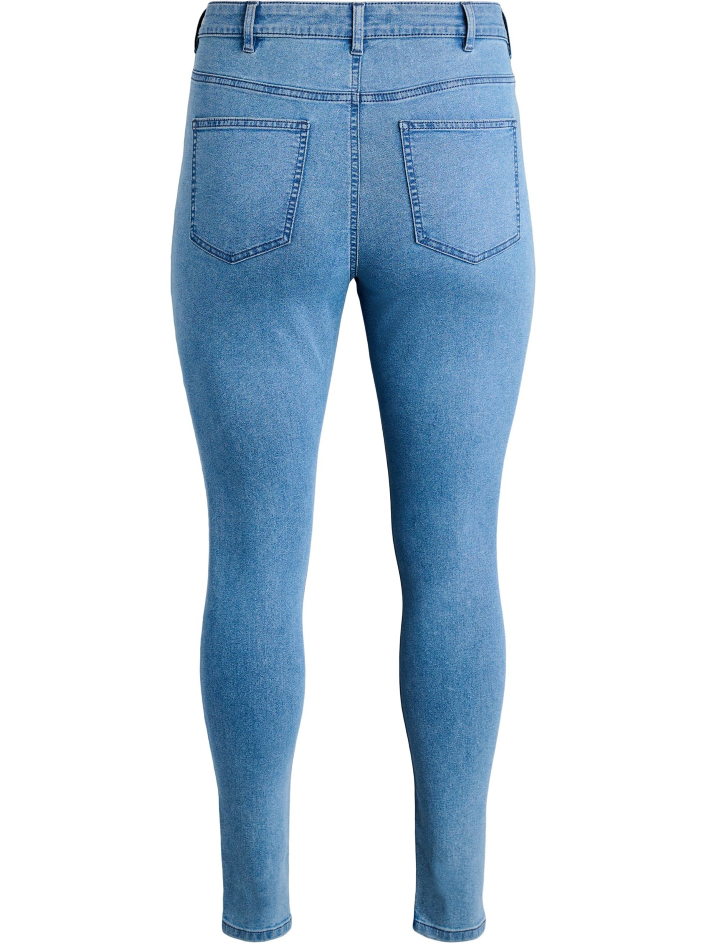 Coupe slim Jean 'Amy' Zizzi en bleu