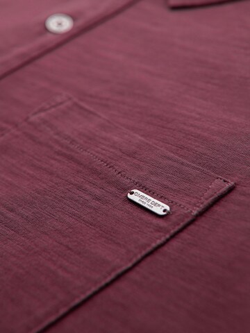 Ombre Shirt in Rood