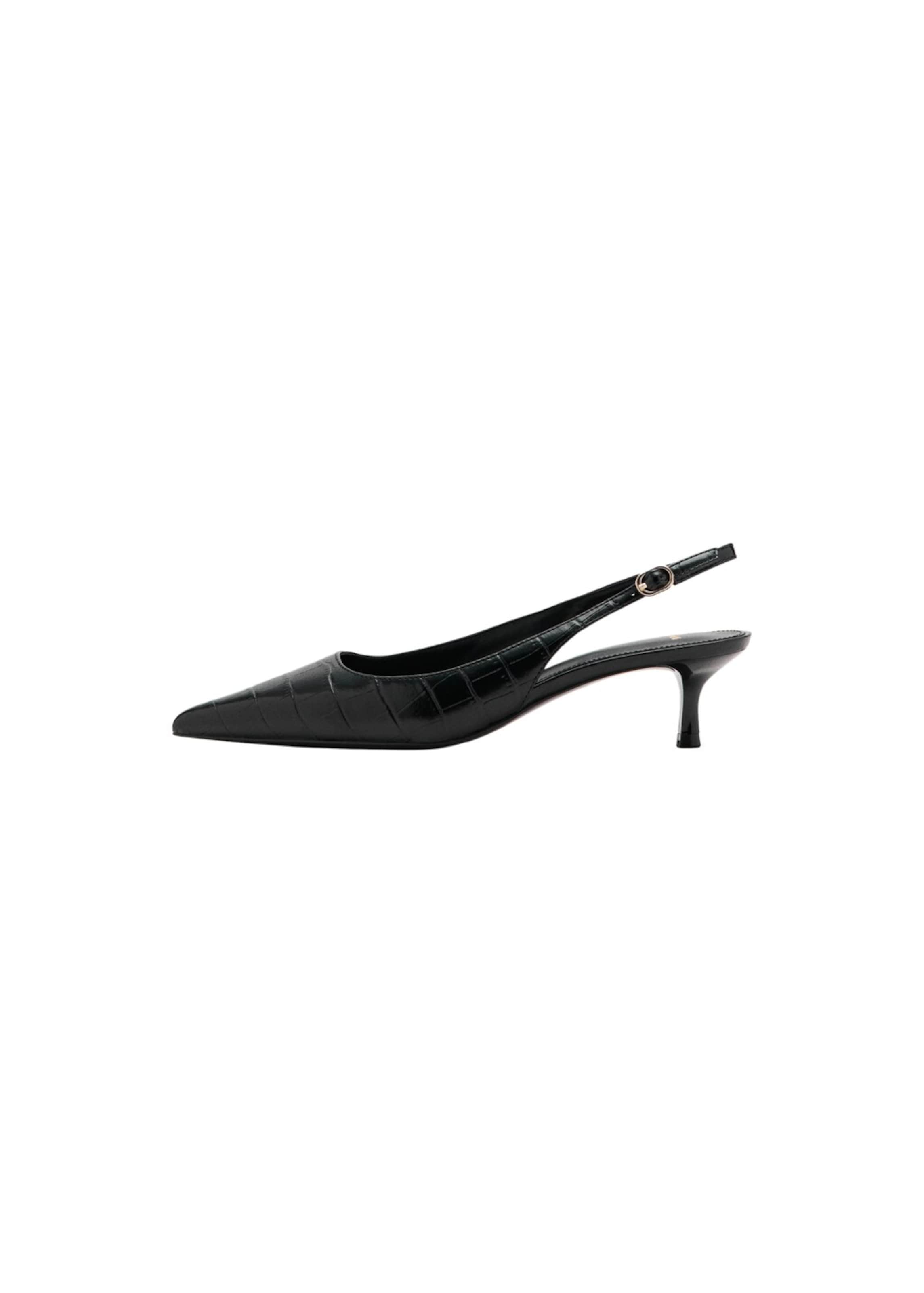 MANGO Slingpumps 'Monac' i sort: forside