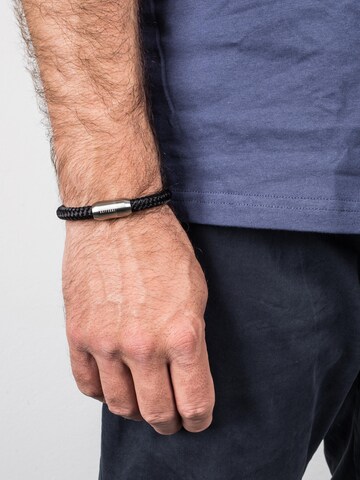 Akitsune Armband 'Portus' in Schwarz