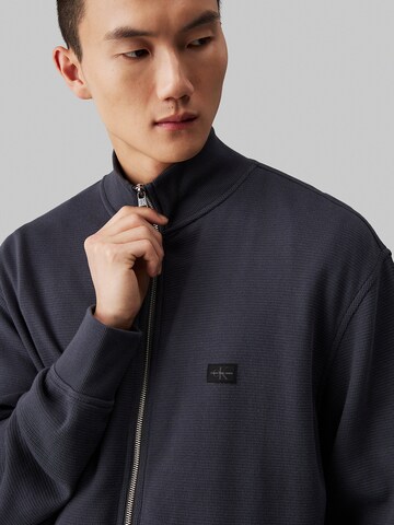 Calvin Klein Jeans Sweat jacket in Black